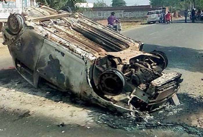 सहारनपुर का सच (पार्ट-3) हमलावर अम्बेडकर मुर्दाबाद और योगी-मोदी जिन्दाबाद के नारे लगा रहे थे