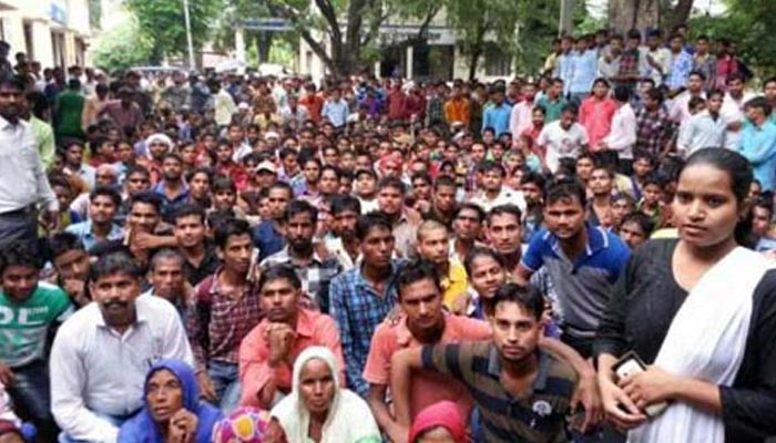 यूपीः दलित उत्पीड़न के विरोध में सड़कों पर उतरी भीम आर्मी