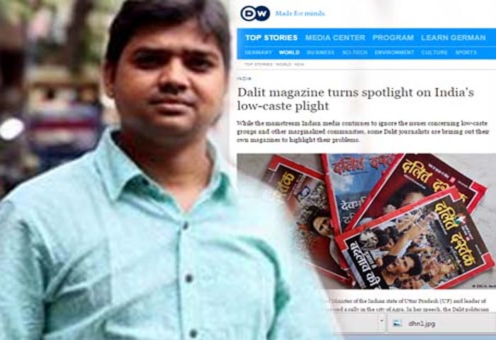 जर्मनी तक पहुंची ”दलित दस्तक” की दस्तक