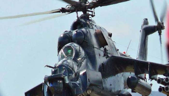 राजस्थान में एयरफोर्स का MI-23 ट्रेनिंग विमान क्रैश