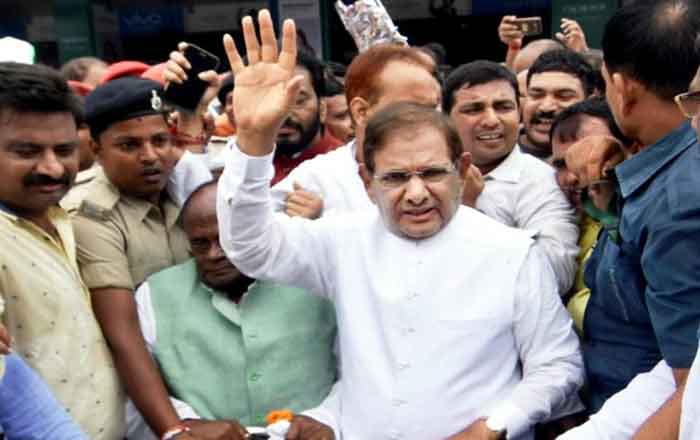 भाजपा-जदयू गठबंधन के खिलाफ शरद यादव ने किया शक्ति प्रदर्शन, राहुल गांधी भी हुए शामिल