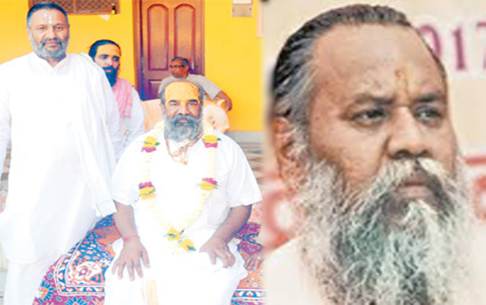 ट्रेन से मुंबई जा रहे अखाड़ा परिषद के प्रवक्ता महंत मोहनदास लापता