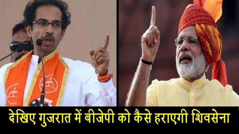 देखिए गुजरात में बीजेपी को कैसे हराएगी शिवसेना