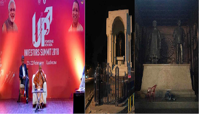 योगी ने लखनऊ चमकाया लेकिन दलित आइकन्स की मूर्तियों पर अंधेरा छाया