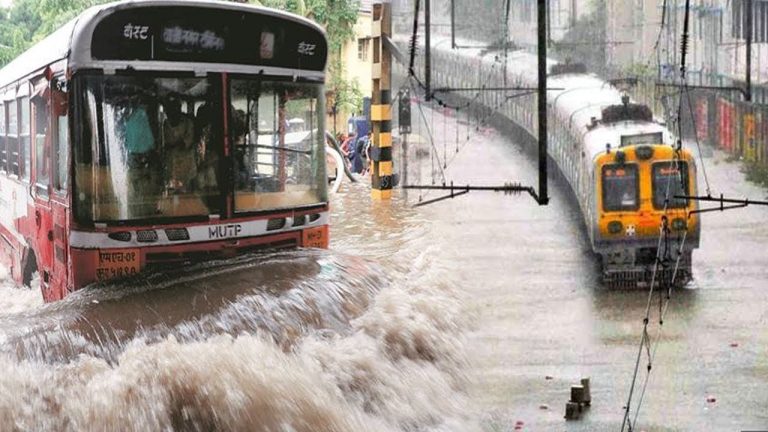 मुंबई में भारी बारिश, अबतक आठ मरे