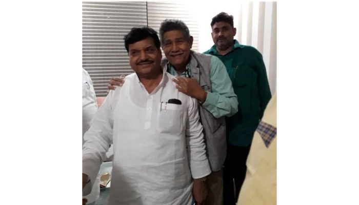 बसपा छोड़ शिवपाल यादव के साथ आए मलिक कमाल