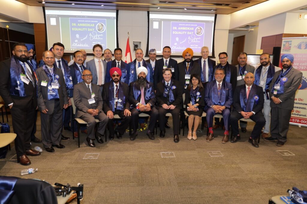 Canadian Ambedkarite celebrated ambedkar jayanti as Equality Day at the Parliament Hill by Canadian Ambedkarite celebrate ambedkar jayanti as Equality Day at the Parliament Hill by Chetna Association and AICS of Canada.